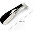 thumbnail image 2 of Lightweight 16cm Shoe Horn for Travel and Daily Use - Durable Steel with Hanging Loop, 2 of 5