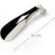 thumbnail image 2 of Lightweight 16cm Shoe Horn for Travel and Daily Use - Durable Steel with Hanging Loop, 2 of 5