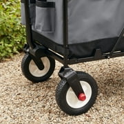 Radio Flyer, Beast EZ Fold Maximum Capacity Heavy-Duty Kid & Cargo, Gray Collapsible Utility Wagon