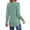 thumbnail image 5 of Fantaslook Pleated Blouses for Women Dressy Casual Long Sleeve Shirts Fall Tunic Tops, 5 of 9