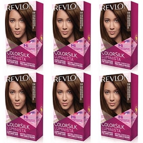 Pack of (6) Revlon Colorsilk Luminista Haircolor, Dark Golden Brown