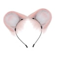 thumbnail image 2 of Diadema con Orejas de Hámster Jinwen Rosa, 2 of 8