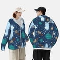thumbnail image 4 of Lsque Alpaca Astronaut in Space UPF 50+ Lightweight Sun Protection Men's Women's Long Sleeve Shirt, Hoodie Performance -Small, 4 of 9