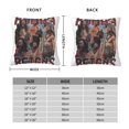 thumbnail image 4 of Funda de almohada supersuave Roman Reigns con cremallera para dormitorio, sofá, sillón, fundas de almohada mullidas y acogedoras para todas las estaciones, almohada cuadrada, 4 of 8
