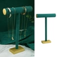 thumbnail image 4 of Collar Elegante con barra en T Yinane Soporte para joyería organizador exhibición tienda rack bar grande, 4 of 8