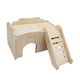 thumbnail image 2 of Casa para hámster, cabaña, hábitat, decoración, jaula, accesorios, casa para jerbos y ratones 17cmx18.5cmx10cm, 2 of 9