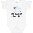 thumbnail image 3 of Inktastic My Babcia Loves Me Boys or Girls Baby Bodysuit, 3 of 5