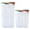 White A, variant on Sealed Plastic Compartmental Storage Container for Kitchen - Versatile Food Storage, BPA - Free, Ideal for Meal Prep and Organizing Leftovers - Easy to Clean and Maintain,White