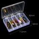 thumbnail image 4 of 10 Piezas de Señuelos de Pesca Spinnerbait Surfing Metal señuelos Hard Lures Cebos, 4 of 6