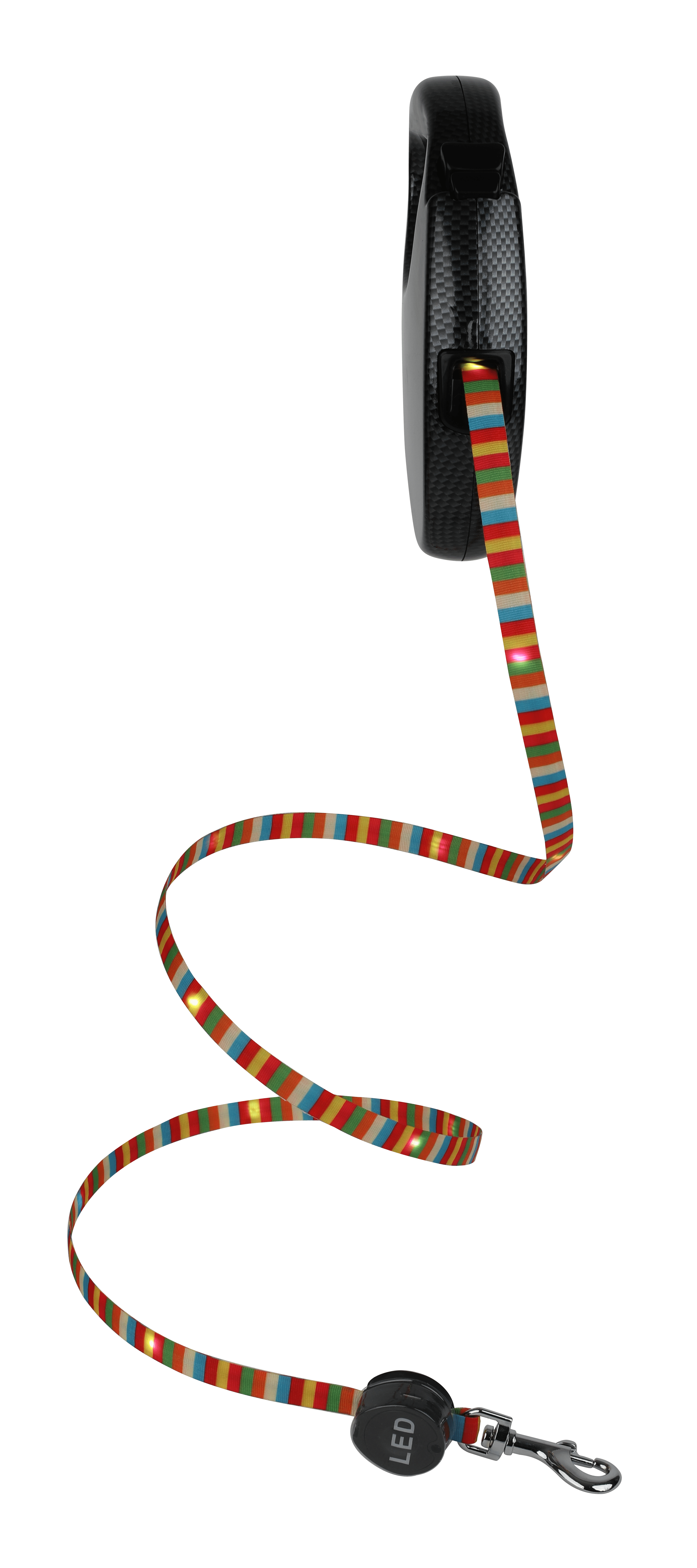Pet Genius Retractable Rechargeable Light Up Dog Leash