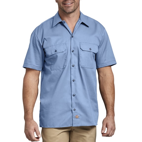 Dickies Mens and Big Mens Short Sleeve Twill Work Shirt