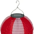 thumbnail image 4 of Alpine Corporation Solar Red/Pink Cloth Hot Air Balloon with Flame LED Lights, 4 of 5