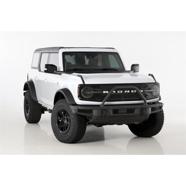 Convient 2021-2024 Ford Bronco GT Styling Housse de Phare GT2160X Couverture Complète; Sans Design; Fibre de Carbone; Acrylique; Ensemble de 4