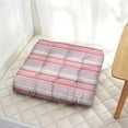 thumbnail image 3 of 22 Inch Boho Meditation Floor Pillow, Square Dutch Velvet Pillow for Yoga and Relaxation, 3 of 7