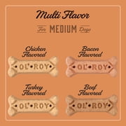 Ol Roy Multi Flavored Biscuits for Medium Dogs, 5 lb Box