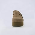 thumbnail image 3 of Cushionaire Women's Granola Genuine Suede Cork Footbed Platform Clog with +Comfort, 3 of 6