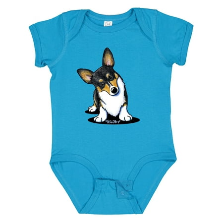 

Inktastic Tri Color Corgi Gift Baby Boy or Baby Girl Bodysuit