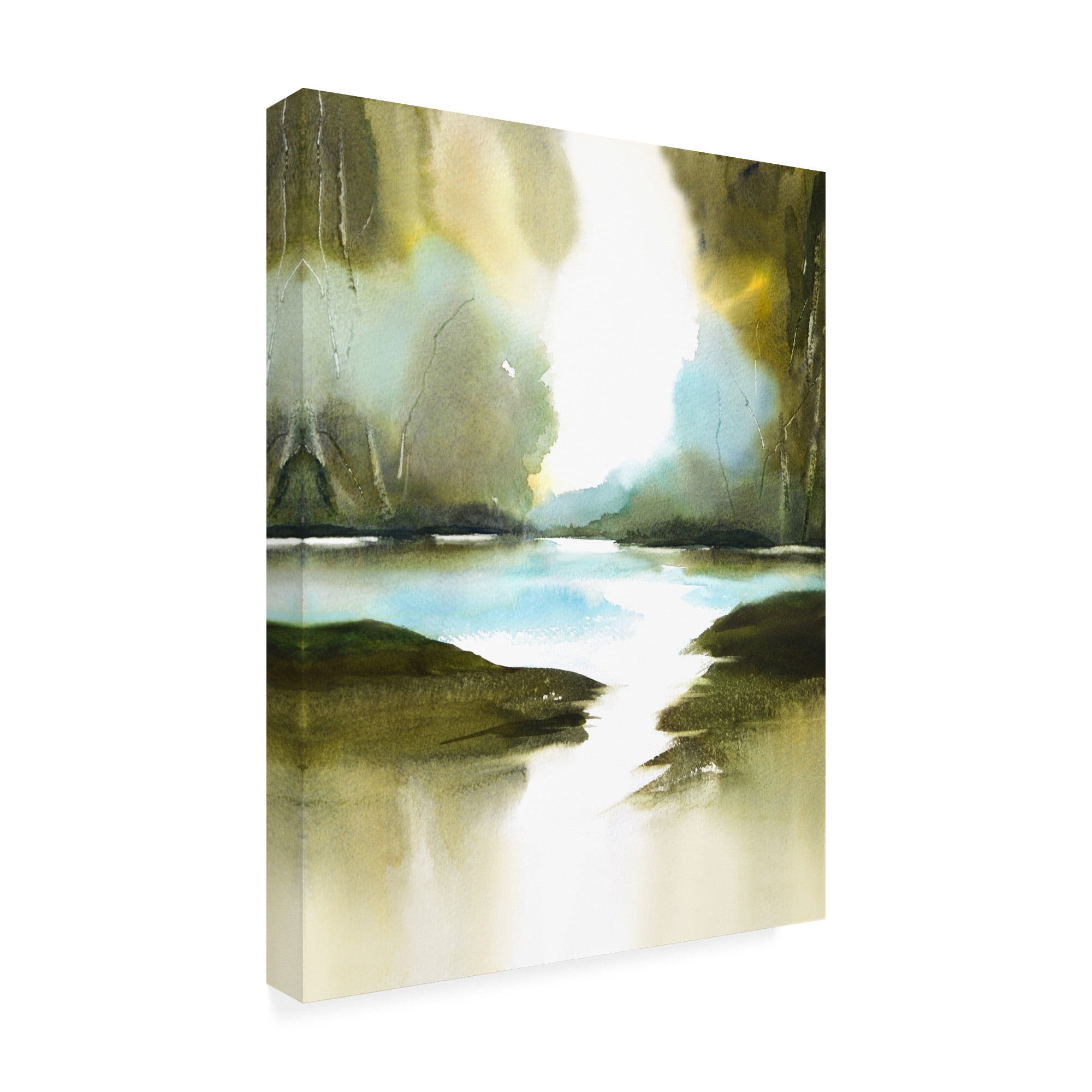 Trademark Fine Art 'A Summers Walk' Canvas Art by Nancy Knigh