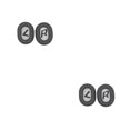 thumbnail image 1 of Almohadillas para auriculares Seitruly 2 piezas con cancelación de ruido para BackBeat Type2 NO2 Negro, 1 of 6