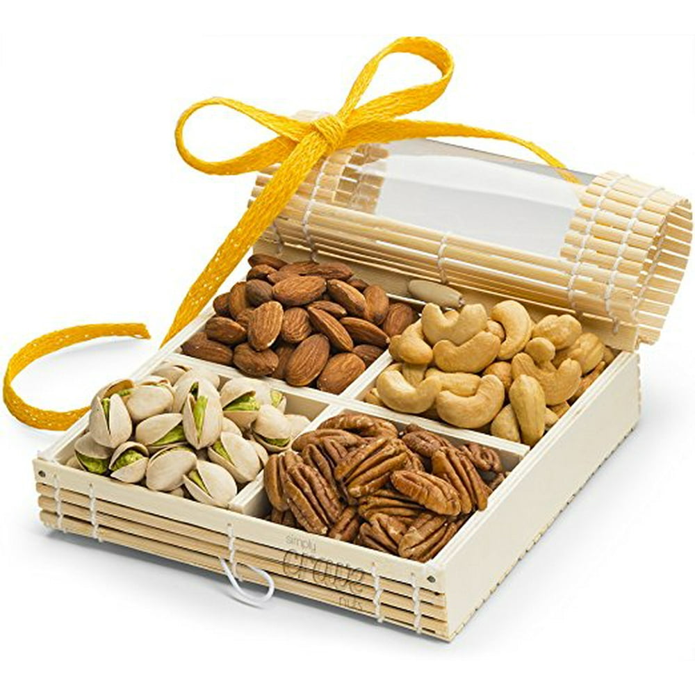 Simply Crave Nut Gifts, Gourmet Food Gift, Nuts Tray Gift Assortment