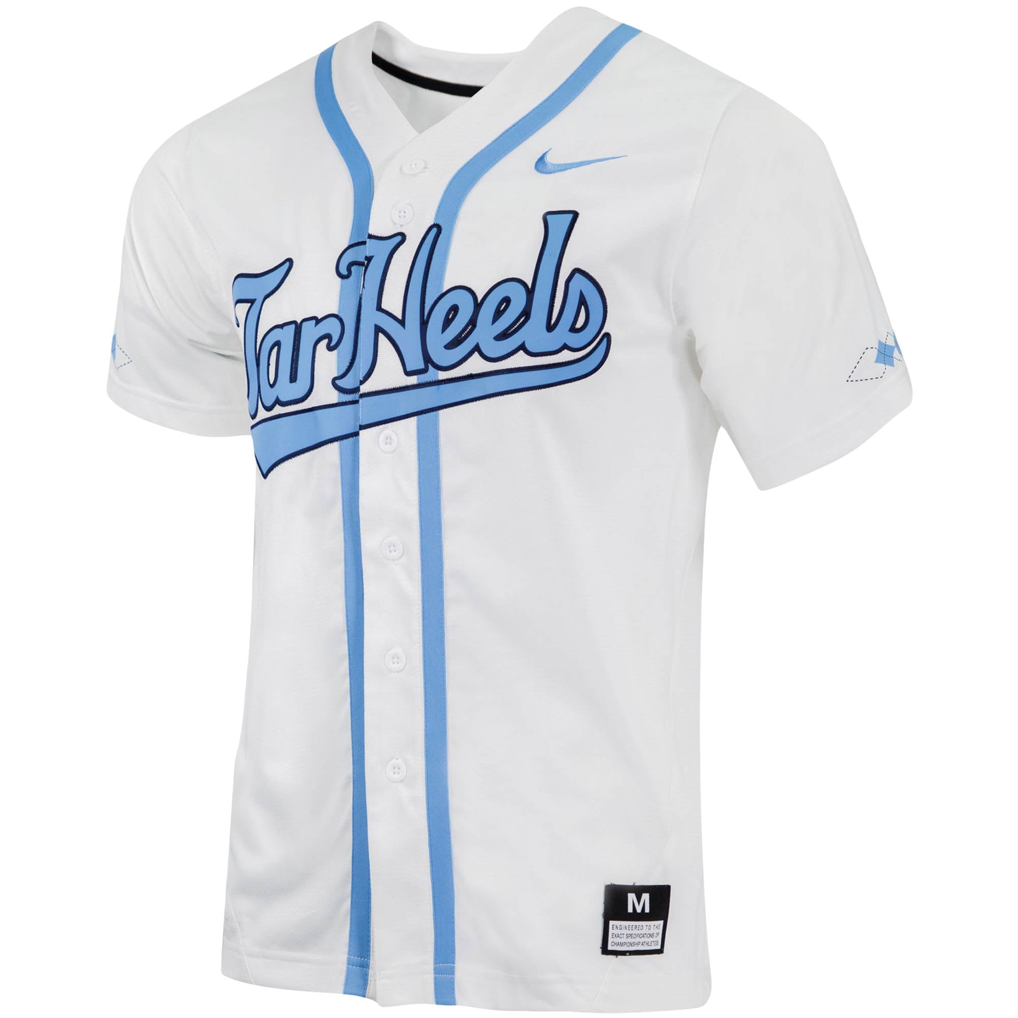 Port Shetland gift North Carolina Tar Heels Nike Replica Full-Button Baseball Jersey - White -  Walmart.com