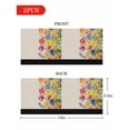 thumbnail image 7 of Colorful Tulip Refrigerator Door Handle Covers Set of 2, Spring Floral Watercolor Botanical Rustic Kitchen Fridge Microwave Oven Dishwasher Stove Cabinet Handle Protectors, Washable Appliance Decor, 7 of 7