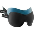 thumbnail image 1 of 3d Sleep Mask 2 Pack,eye Mask For Sleeping 3d Contoured Sleeping Mask Blackout Out Light - Blindfold Airplane With Ear Plugs, Night Masks With Travel, 1 of 5