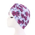 thumbnail image 1 of Sombrero Baotou Sombrero retorcido Sombrero retorcido para mujer Sombrero multicolor simple y exquisito, 1 of 6