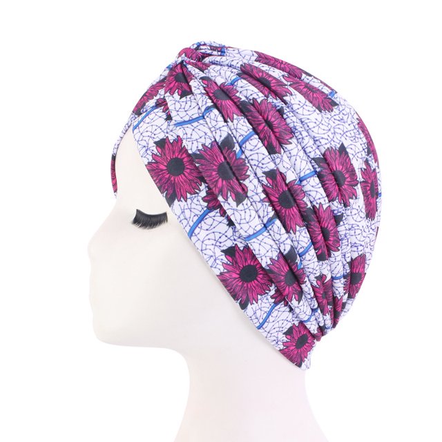 Sombrero Baotou Sombrero retorcido Sombrero retorcido para mujer Sombrero multicolor simple y exquisito