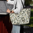 thumbnail image 7 of Xecao Skull with Cash for versatile beach bag for women includes zipper pockets and waterproof material, ideal for vacations and adventures., 7 of 7