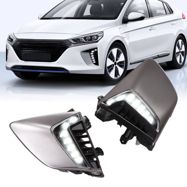 LED LED de automóvil TIempo Running Light Light Reemplazo Impermeable Para Ioniq 2017-2019