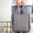 thumbnail image 1 of Bolsa de Almuerzo Térmica Bolsa Térmica con Aislamiento Papel de Aluminio Impermeable con Aislamiento Térmico Organizador de Alimentos a Prueba de Fug Los 24x16x28cm perfecl Contenedor de almuerzo, 1 of 7