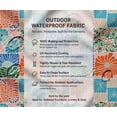 thumbnail image 5 of Outdoor Waterproof Taffeta Fabric - Soimoi Patchwork Print Multicolor | UV Resistant | Ideal for Cushion Covers, Raincoats, Shower Curtains & More | 56" Width, 5 of 7
