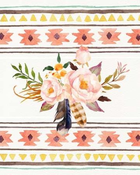 Tribal Flowers And