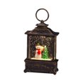 thumbnail image 4 of Decoración navideña de mesa, decoración luminosa navideña, accesorios para fotos, centros de mesa de comedor navideños para dormitorio interior , Linterna de Linterna de Viento Bronce Macarena Centros de mesa, 4 of 8