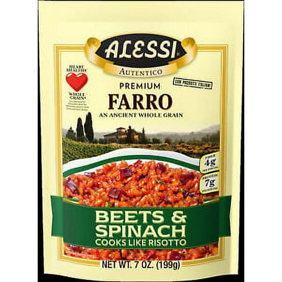 Alessi Farro Beets and Spinach