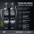 thumbnail image 2 of 2 Pack Dove Men + Care Invisible Dry Anti Perspirant 48 Hr Deodorant Spray 150ML, 2 of 7
