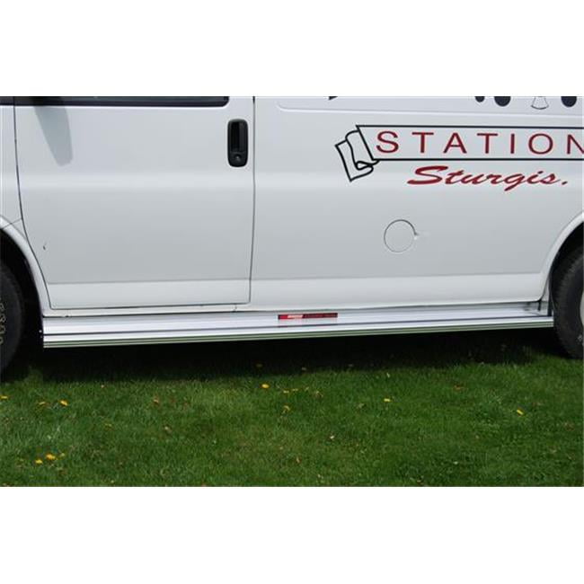 OWENS OC70100FX Classic Pro Extruded Aluminum Running Board Silver