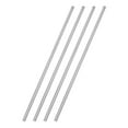thumbnail image 1 of 4 Pack 304 Stainless Steel Round Rod 1/4" Diameter 12" Length Solid Rod, 1 of 5