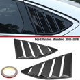 thumbnail image 2 of 1 Pair Glossy Black Side Window Louvers Sun Shade Cover for Mondeo 2013-2018, 2 of 5