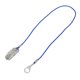 thumbnail image 2 of Soporte para audífonos, Clip transparente, cuerda azul, nailon, cordón para audífonos de fácil fijación para deportes de jardinería, 2 of 8