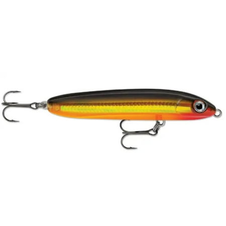 Rapala Skitter V 10 Topwater Lure Gold 1/2oz 4in