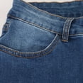 thumbnail image 6 of Women's High Waist Skinny Jeans Stretchy Slim Fitting Classic Casual Denim Pants for Comfortable Daily Wear Dark Blue XL, 6 of 8