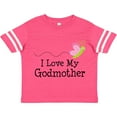 thumbnail image 3 of Inktastic I Love My Godmother Girls Toddler T-Shirt, 3 of 5