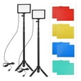 thumbnail image 1 of 2pcs USB LED Video Light Kit Photography Lighting 3200K-5600K 120pcs, 1 of 5