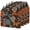 Butterfly Pattern, variant on Unikome Outdoor Cushions 17x16 inch Multicolor, Patio Chairs ( 4-Pack)