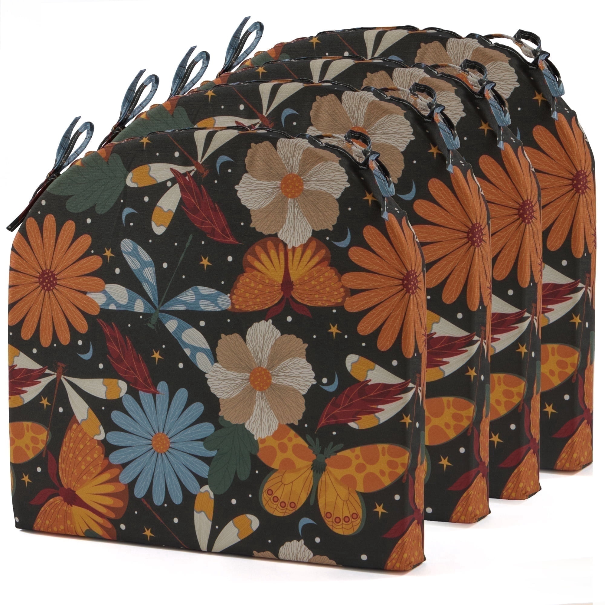 UNIKOME Outdoor Cushions 17x16 Inch, 4-Pack photo 1