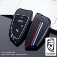 thumbnail image 1 of Car Key Fob Cover Case Protector Metal Protection Car Key Case Cover Fob Shell for BMW X3 X4 X5 X6 3 4 5 7 Series, 1 of 12