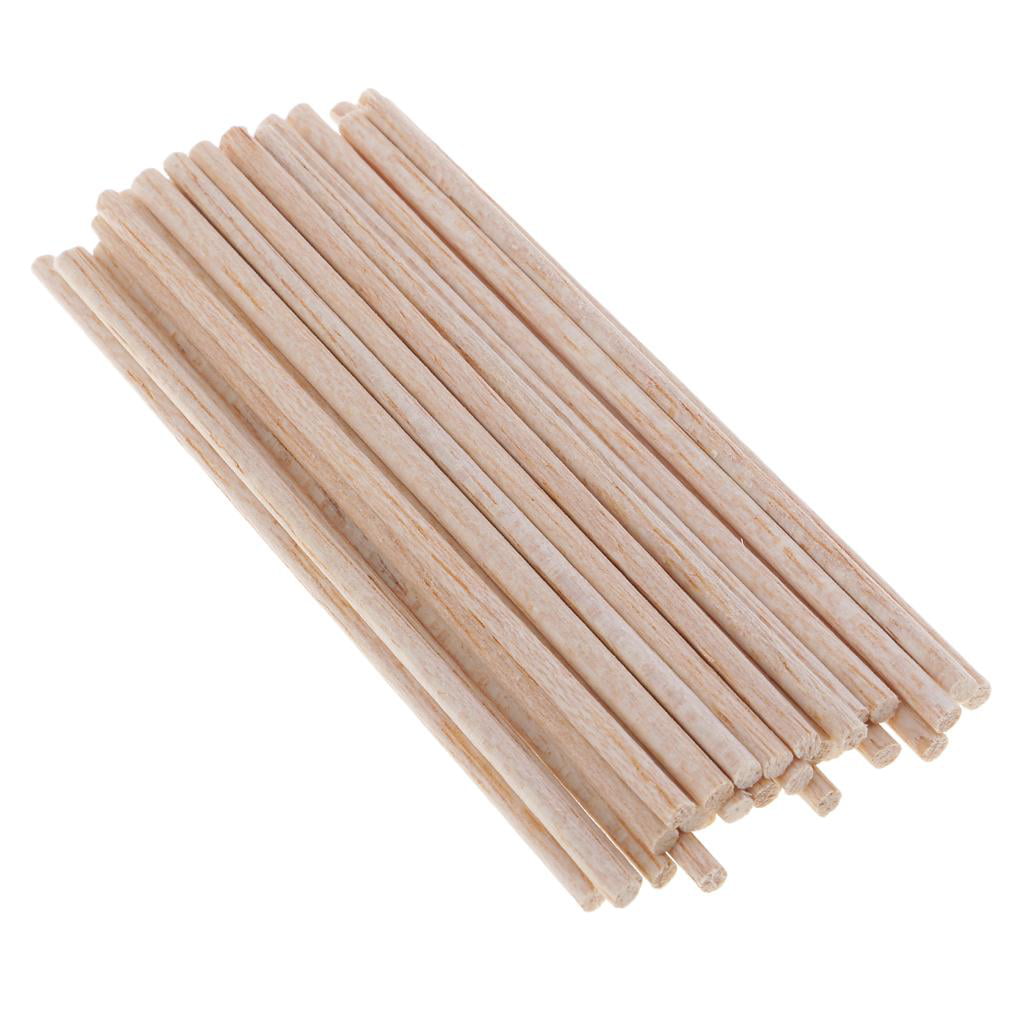 3mm Dia Round Balsa Wood Stick Rod Wooden Dowel for Model Making Hobby Craft 