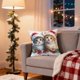 thumbnail image 4 of CaiYueKe Christmas Pillow Cover Holiday Decor Cute Cat Tree Design Linen Throw Pillowcase Seasonal Sofa Bed Couch Decorative Home Accent Festive Gift, 4 of 7